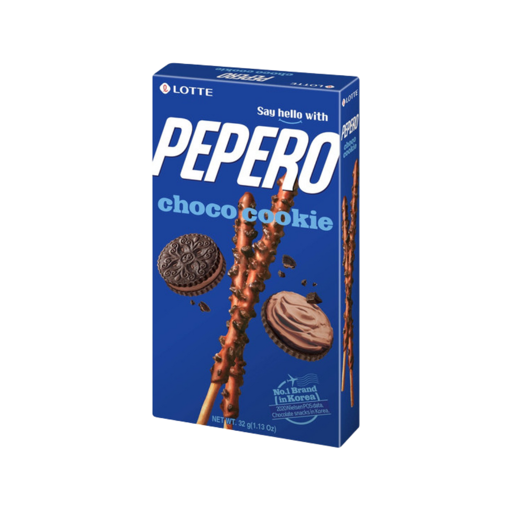 🍫 Pepero Choco Cookie – Chocolate + Galleta en Cada Mordida 32g🍫