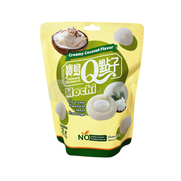 TW Q Mochi sabor a cream coco180g
