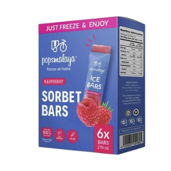 MY Popsmalaya Sorbet Bar-Raspberry 270ml