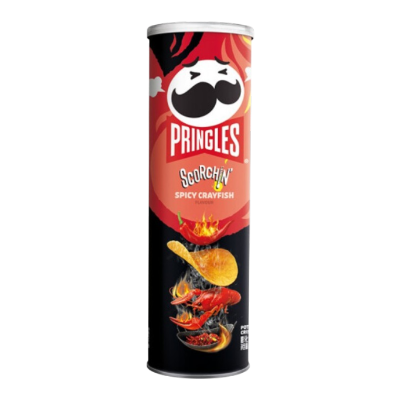 PRINGLES Patatas fritas sabor langostinos 110g
