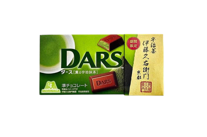 Morinaga Dars Premium Milk Chocolate Matcha 46.8g
