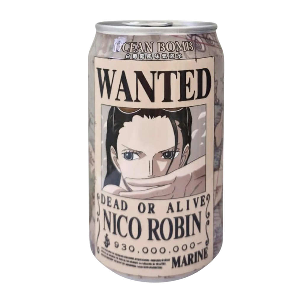 Refresco de soda uva blanco ONE PIECE 330ml