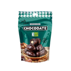 CHOCODATE Dátil Relleno de Almendra Recubierto con Chocolate Negro Sin Azúcar 90g