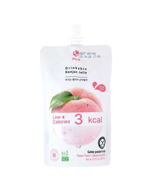 JELLY.B Gelatina Konjac sabor Melocotón 150ml