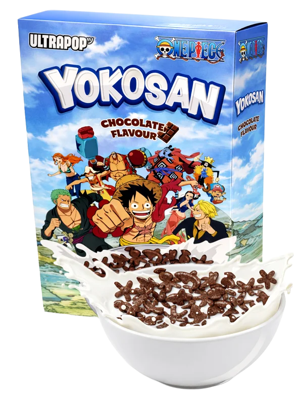 Cereal de Avena sabor chocolate ULTRAPOP ONE PIECE 350g