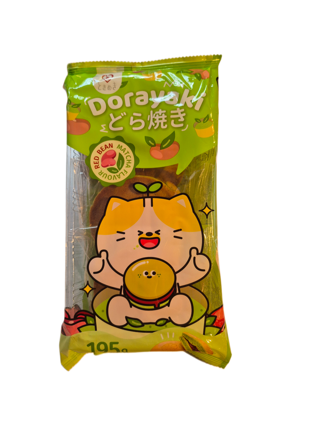 Tokimeki Dorayaki sabor Matcha 195g