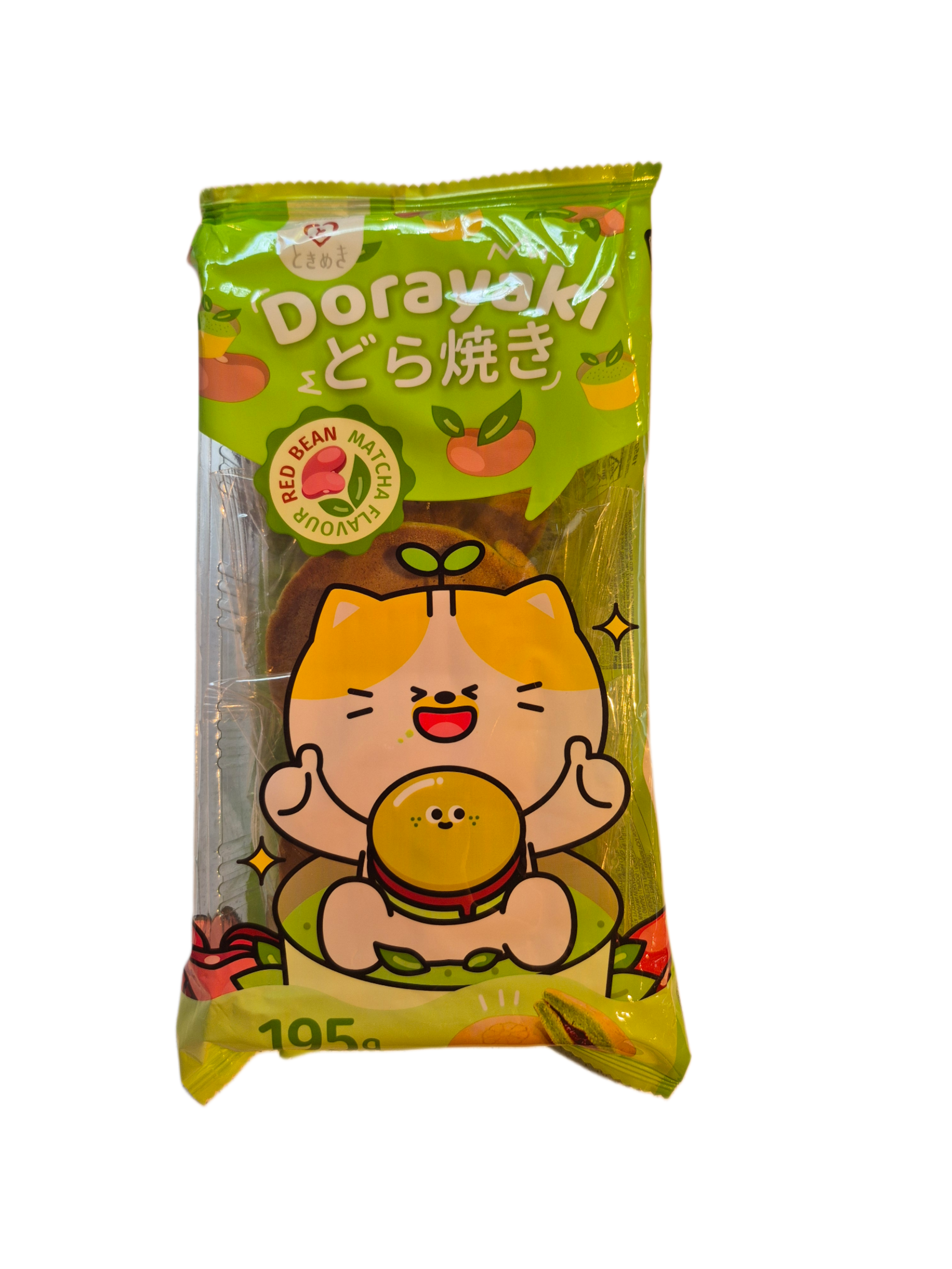 Tokimeki Dorayaki sabor Matcha 195g