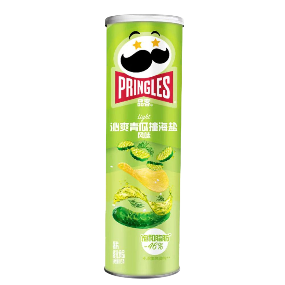Patatas PRINGLES Sabor Pepino y Sal Marina 110g