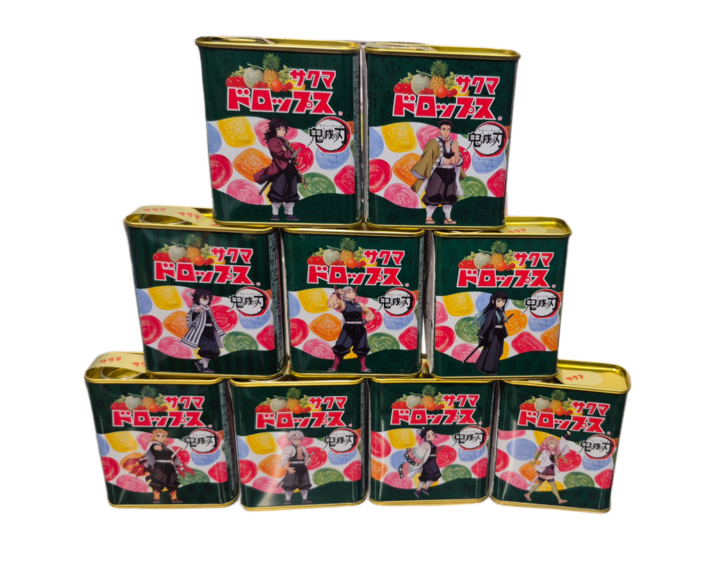 SAKUMA Demon Slayer Lata de Caramelos sabor frutal 71g