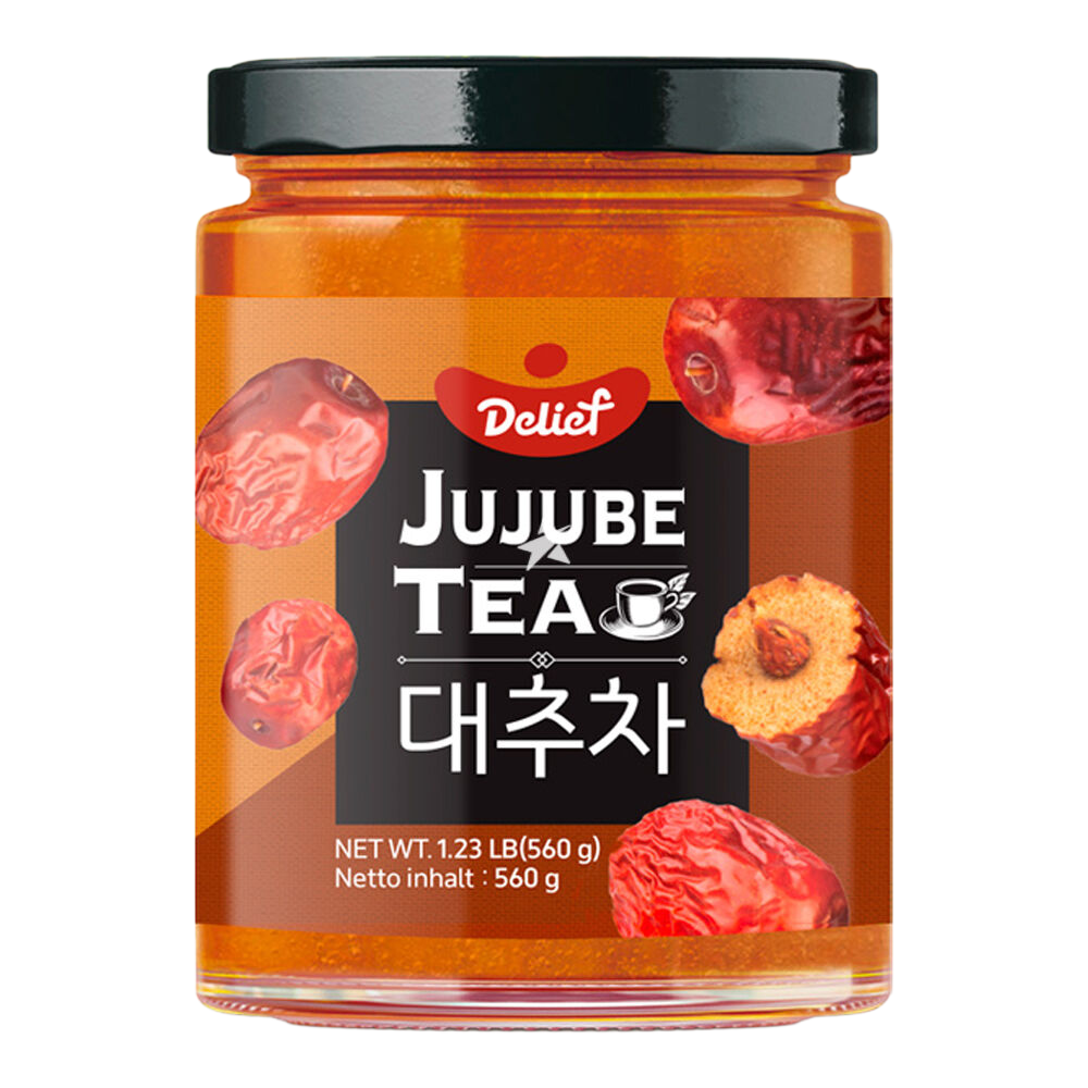 DELIEF Té Coreano Concentrado de Dátil Rojo 560g