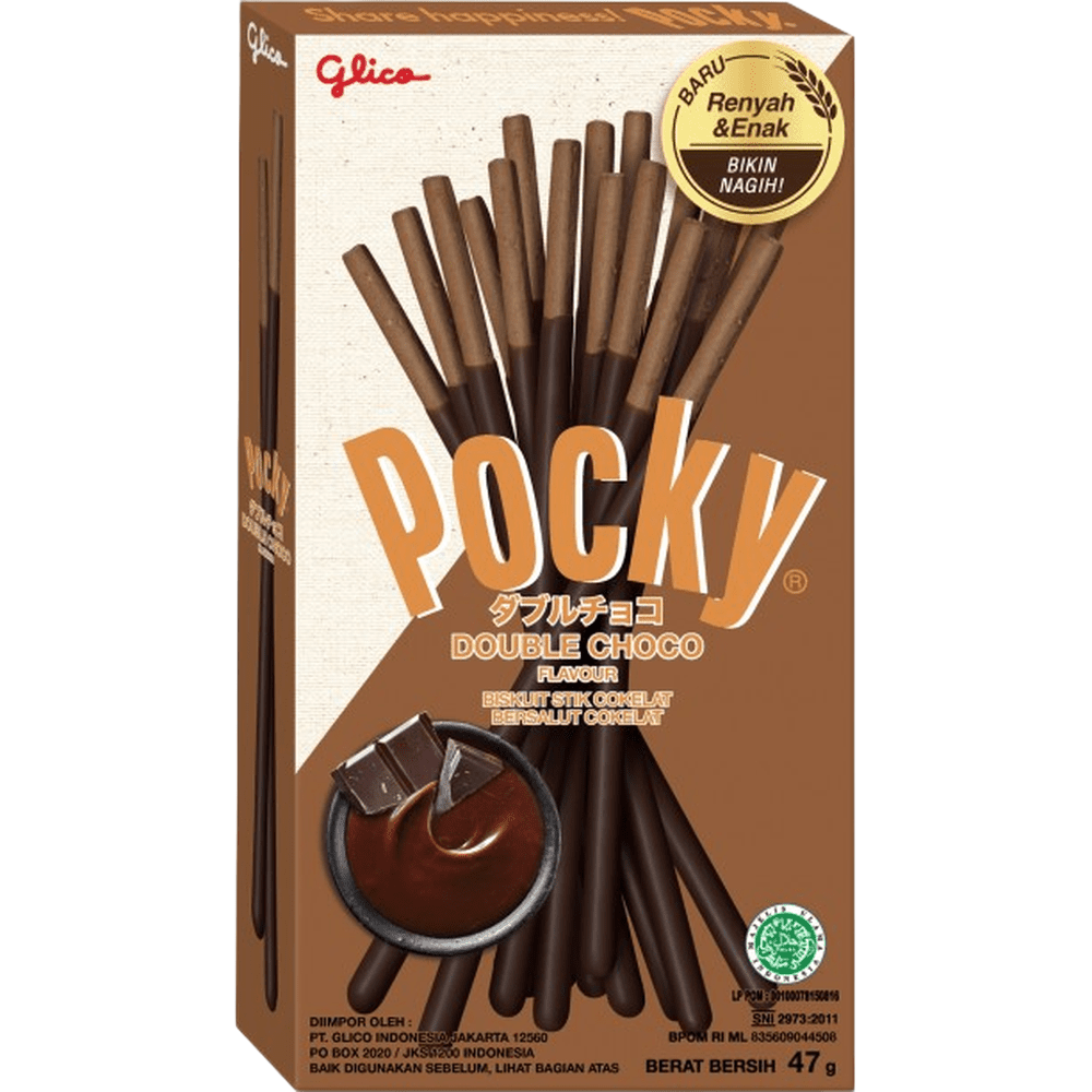 GLYCO Pocky Doble Choco 47g