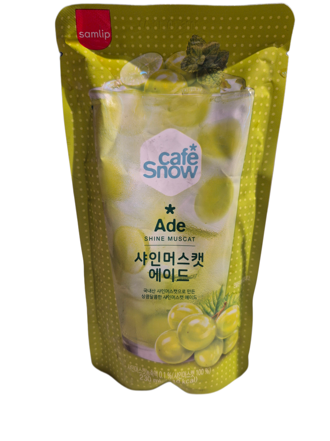 CAFE SNOW Uva verde Ade 230ml