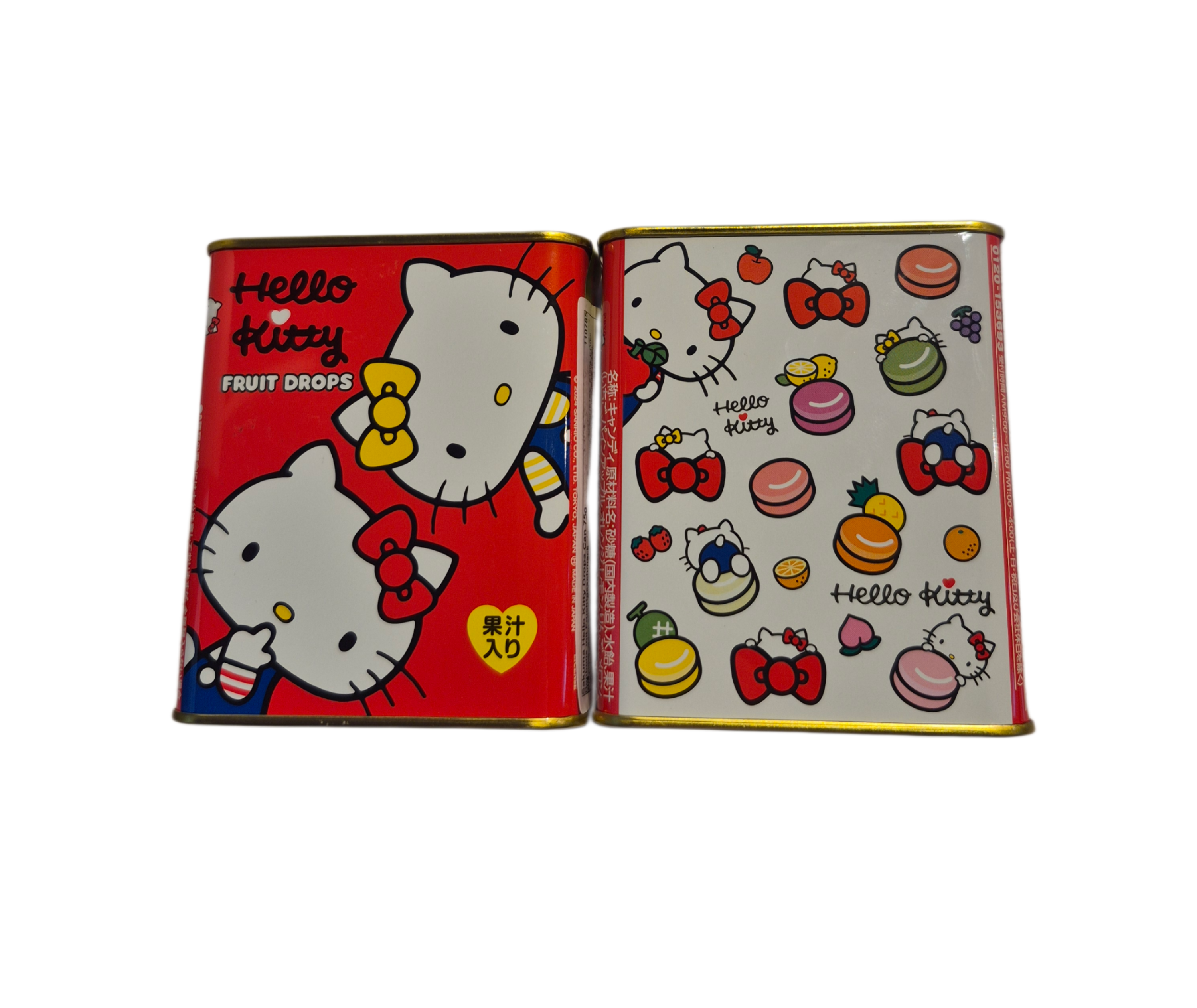 SAKUMA Hello Kitty Lata de caramelos sabor frutal 75g