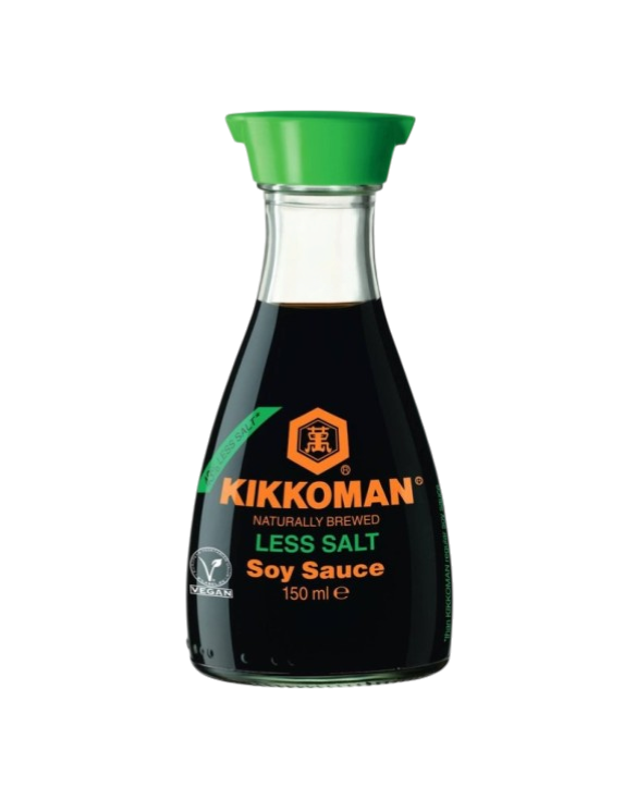 Kikkoman Less Salt Soy Sauce 150 mL