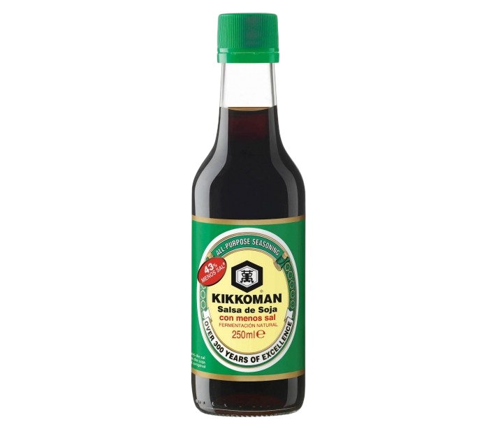 Kikkoman Salsa de soja con menos sal 250ml