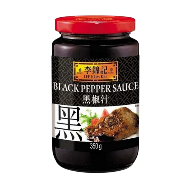 Salsa de pimienta negra LKK 350g