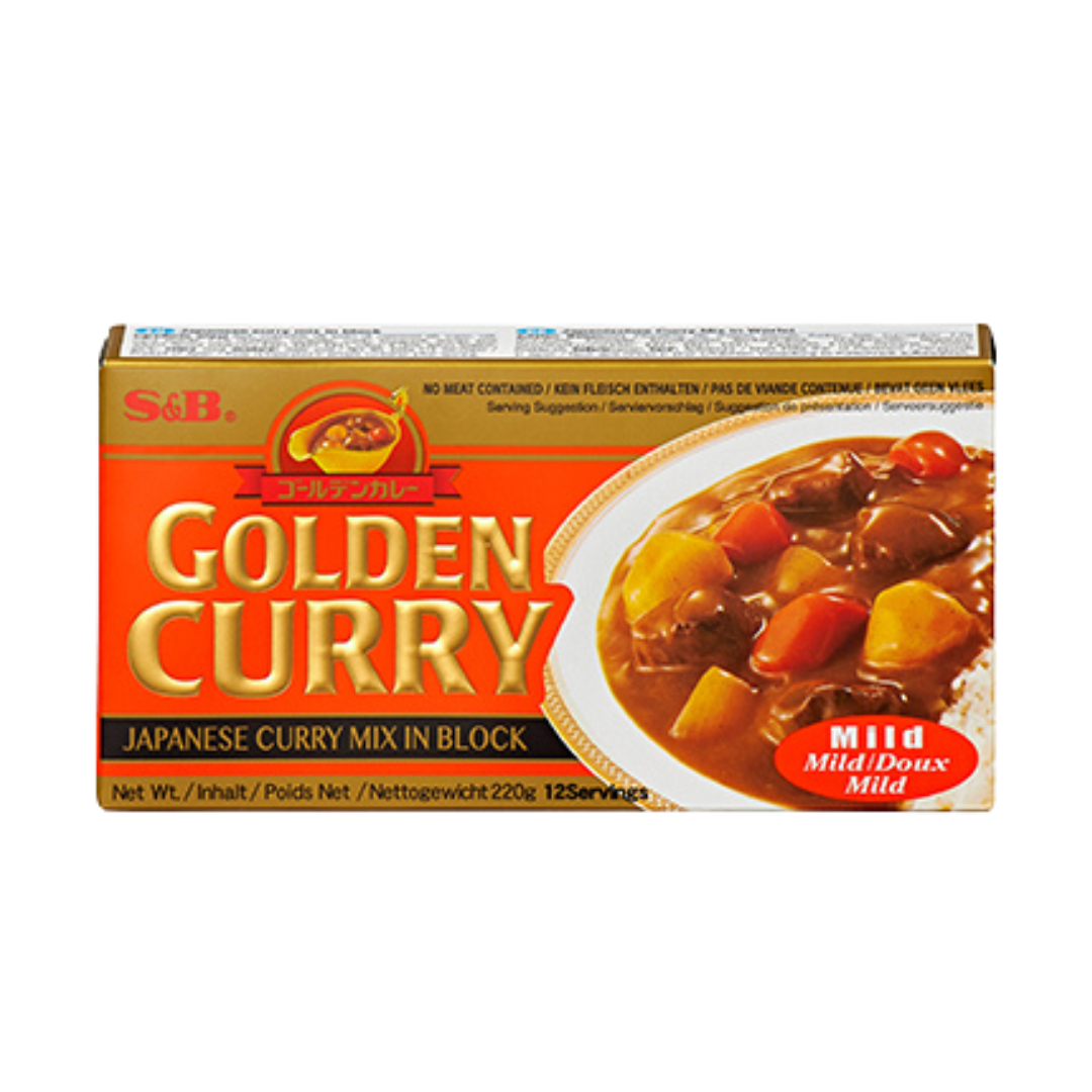 S&B Golden Curry –  Curry Mix (Mild) | 220 g