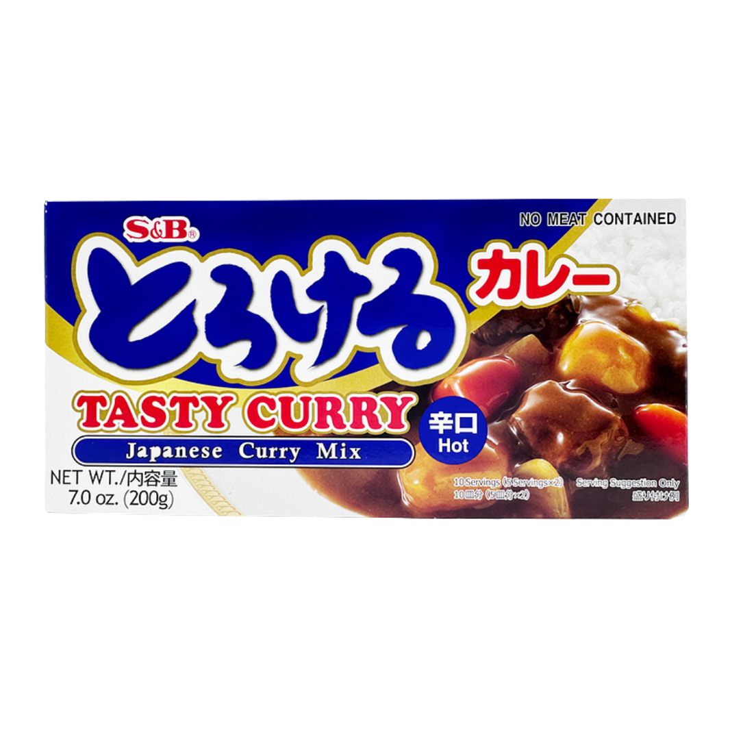 S&B Tasty Curry – Curry Mix (Hot) | 200g