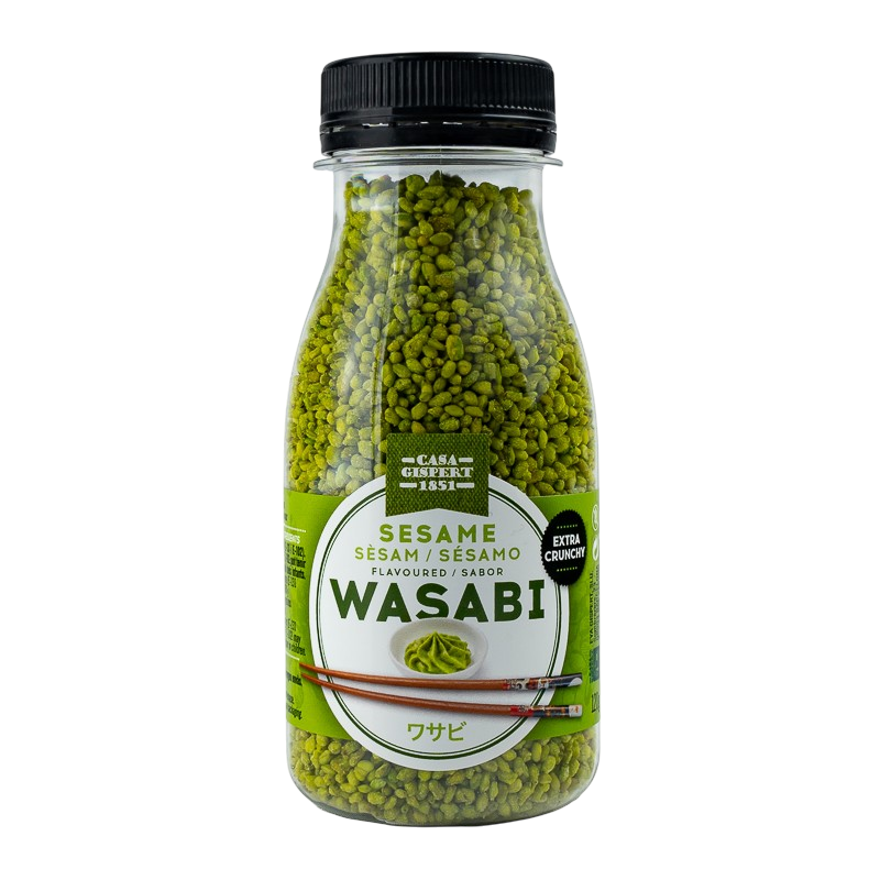 CASA GISPERT Sesamo sabor wasabi 120g