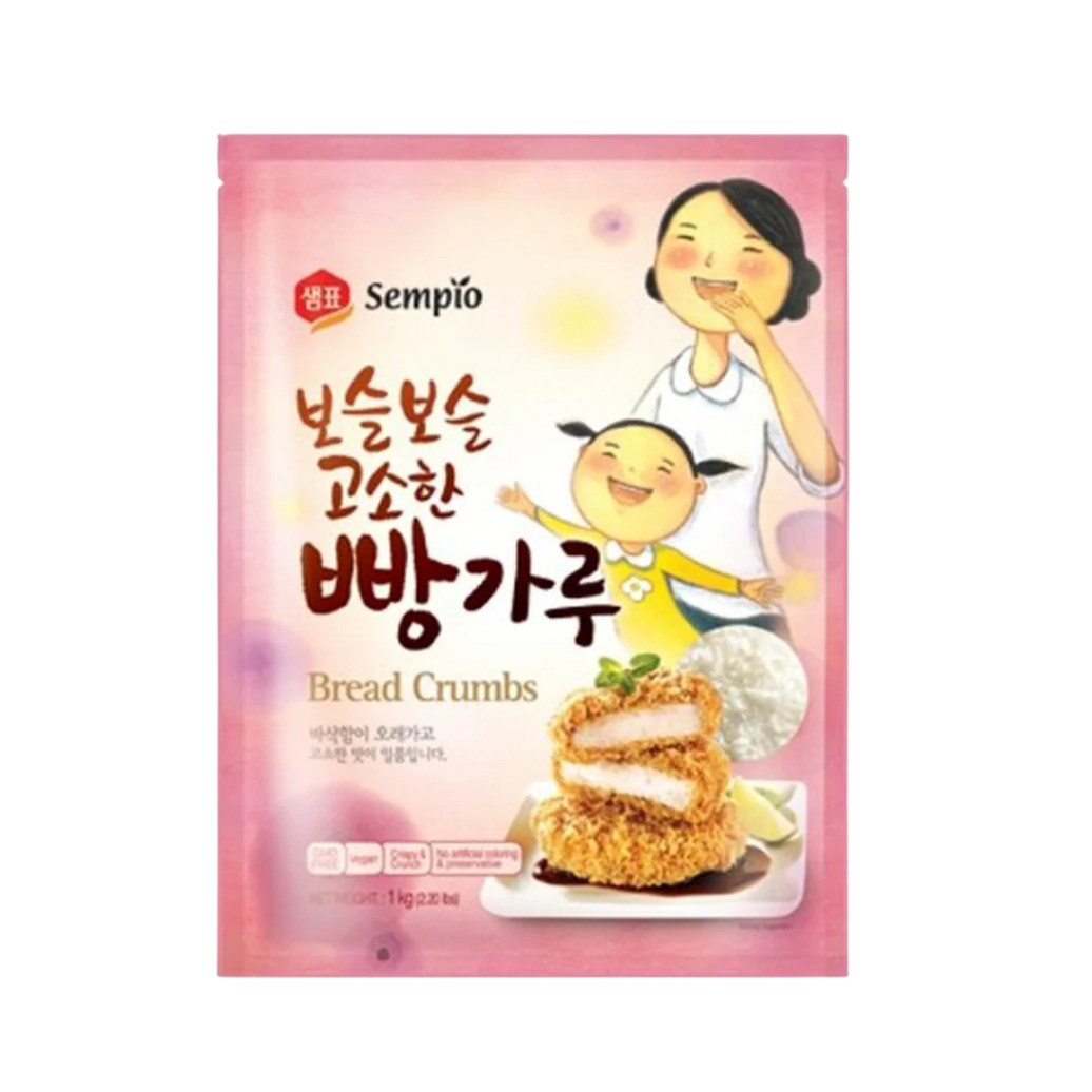 🍗✨ Sempio Bread Crumbs – Pan Rallado Coreano Crujiente (1 kg)