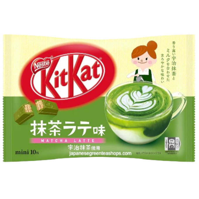 🍵🥛🍫 KitKat Matcha Latte Japonés 🍫🥛🍵