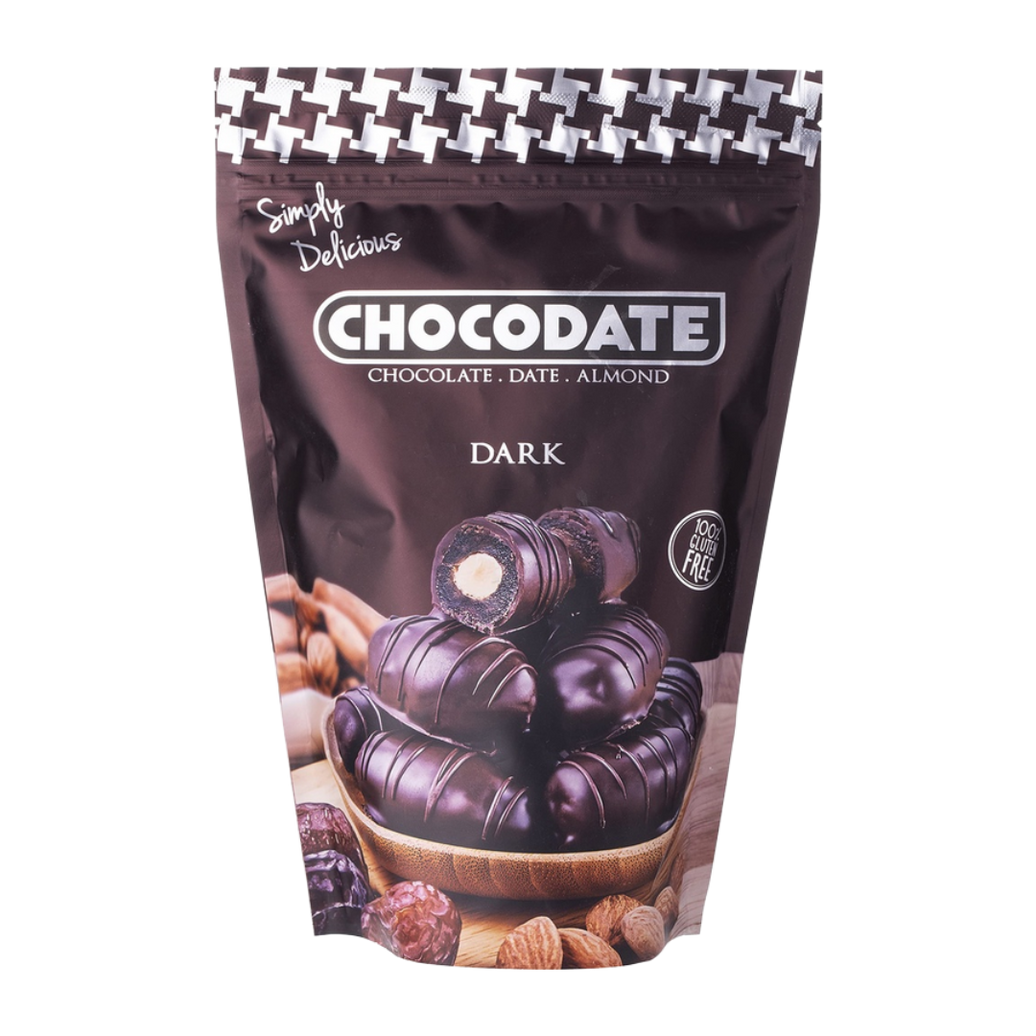 Simply Delicious Chocodate Almond Dark 90g