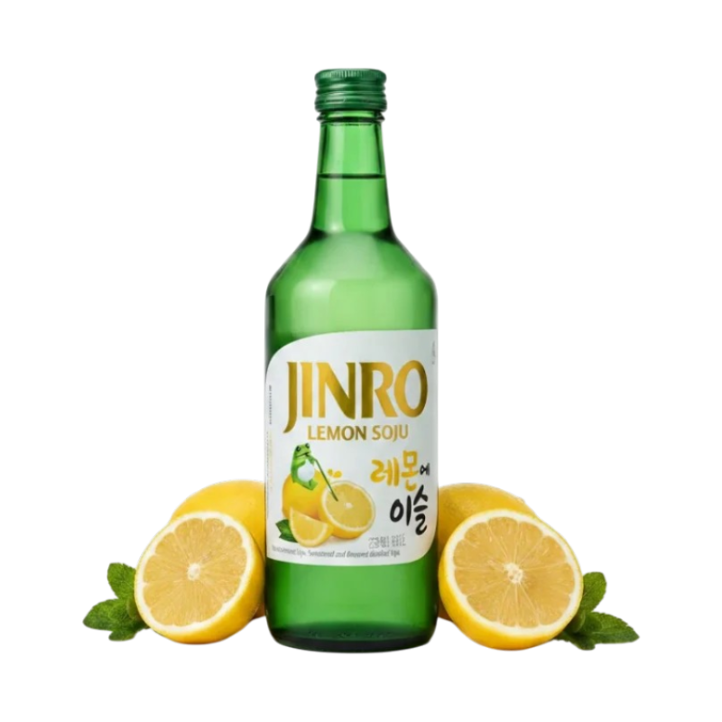 Soju sabor Limon JINRO alc.13% 350ml