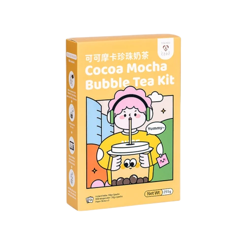 Tokimeki Kit Bubble Tea sabor Cocoa 255g