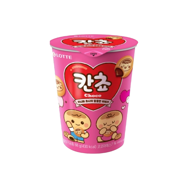 LOTTE Kancho Galleta rellena de chocolate cup 95g