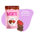 TR Miskets MilkChocolate Coated Strawberry 80g