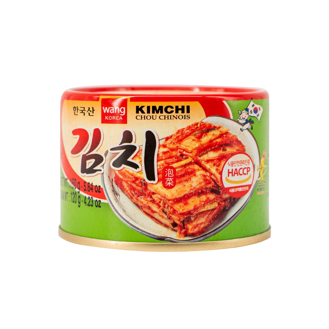 🌶️🇰🇷 Wang Korea Kimchi – Kimchi Coreano Auténtico en Lata (160 g / 120 g peso drenado)
