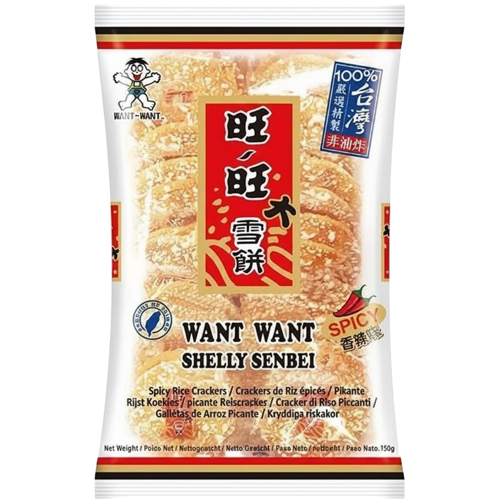 Want Want Galletas de Arroz picante 150 g