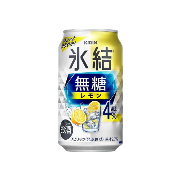 KIRIN Hyoketsu soda con licor de limón sin azúcar 4%vol.350ml
