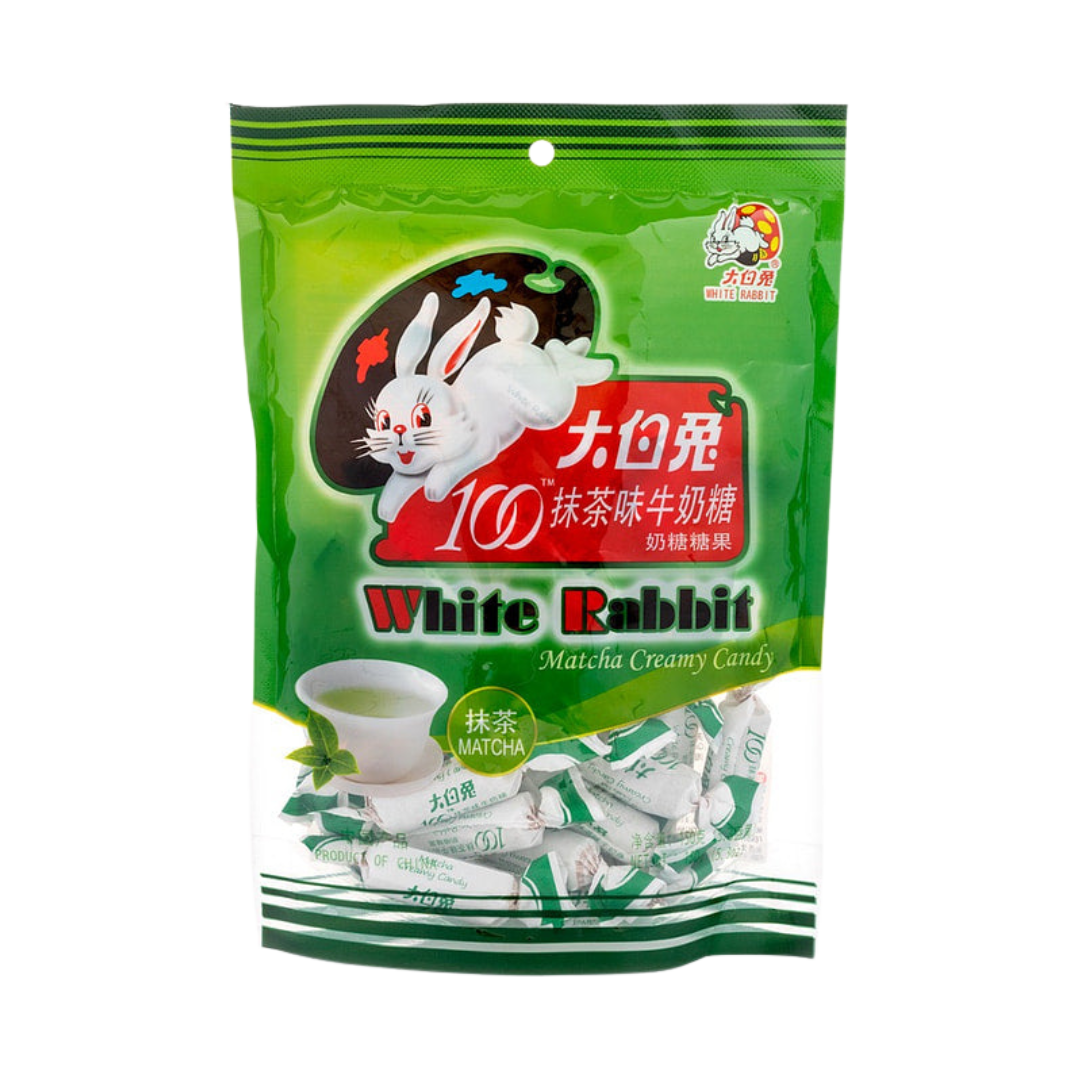 White Rabbit Caramelos de Leche con Té Matcha150g