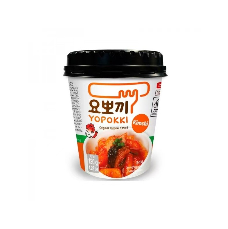 Yopokki Inst Version Halal Sabor Kimchi Original 120G Young Pong