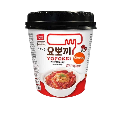 KR Yopokki Ricecake Cup Kimchi 115g